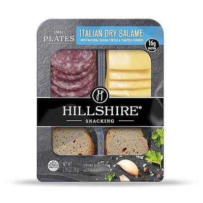 Hillshire Snacking Small Plates, Italian Dry Salami and Gouda Cheese, Single Serve
