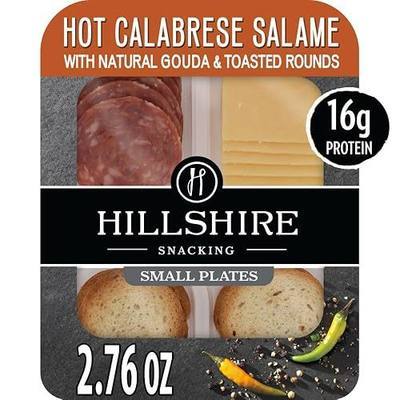 Hillshire Snacking Small Plates, Hot Calabrese Salame & Gouda, 2.76 oz