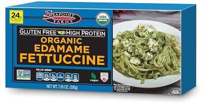 Seapoint Farms Organic Edamame Fettuccine, Healthy Gluten-Free Noodles, 3 Pack, 7.05 Ounce (pack of 3)