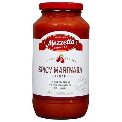 Mezzetta Marinara Sauce, Spicy, 25 Ounce