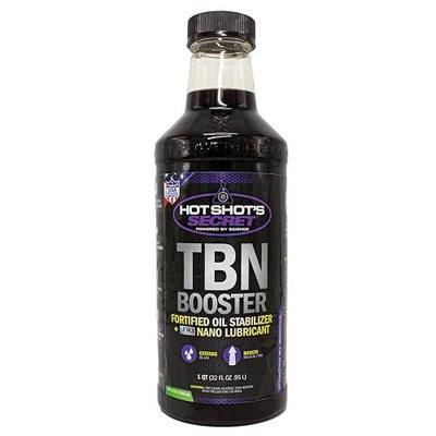 Hot Shot's Secret TBN Booster Oil Additive, 32 oz | Helps increase TBN while protecting engine oil against corrosion and acid buildup.