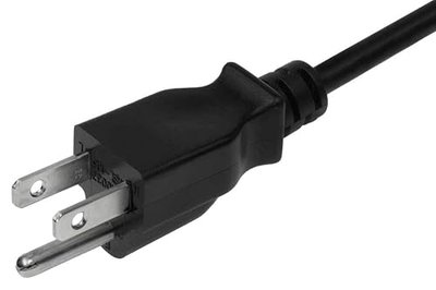 C&E CNE591674 10' Power Cord Cable with 3 Conductor 14AWG PC Power Connector Socket, Black
