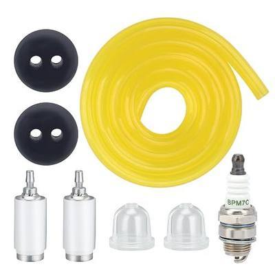 Hipa 3004105 300494 E43 MC43 Fuel Filter Fuel Line 2 Hole Grommet Kit | Fit for Earthquake Tiller/Auger E43 E43CE E43WC 10310,MC43 MD43 DP10P MC43E MC43ECE Cultivator WE43 WE43E WE43CE Edger Models