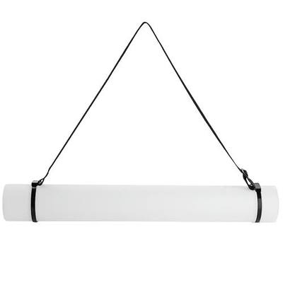White Expandable Storage Tube for Posters, Blueprints, and Artwork (24 to 40 in)