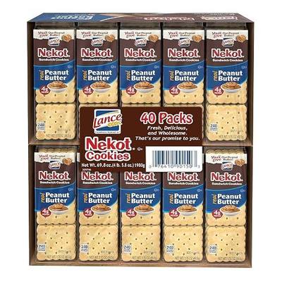 Lance Nekot Peanut Butter Cookies, 69.8 Ounce