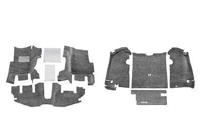 BedRug Jeep Combo Kit - BedRug CBRTJ97 fits 1997-06 TJ (w/ console) (Includes Front and Cargo Kit)