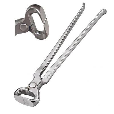 14-Inch Hoof Nipper - Premium Vanadium Steel Farrier Tool with Dull Finish for Precision Horse Hoof Trimming, Rust-Resistant, Ergonomic Grip, and Long-Lasting Durability