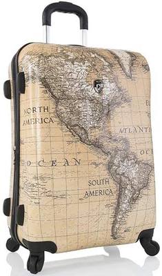 Heys Classical World 26 Inches Suitcase, Sepia