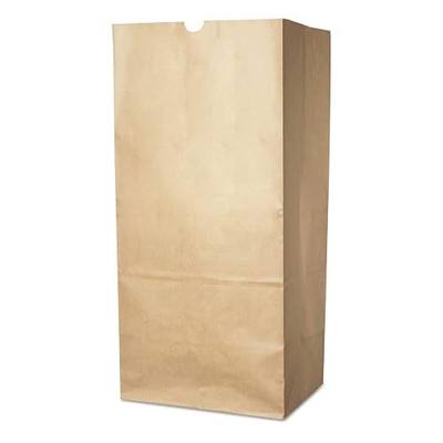 KRAFT LAWN & LEAF BAG 16"X12"X35", PLAIN, 50/BALE