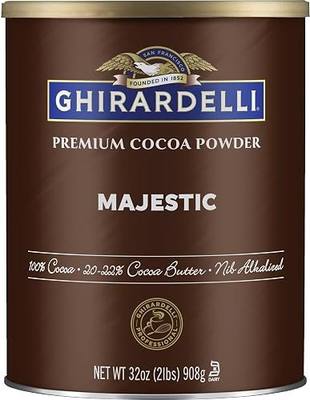 Ghirardelli Majestic Premium Cocoa Powder, 32 oz