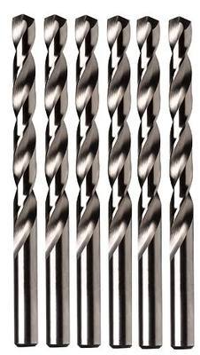 Irwin Tools 63132 1/2-Inch Cobalt 135-Degree Jobber Length, Pack of 6