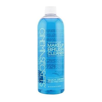 Cinema Secrets Original Blue Vanilla Makeup Brush Cleaner Solution - Professional Cleanser for Makeup Brushes - Quick-Drying, Rinse-Free Formula - Removes Stubborn Waterproof Make Up