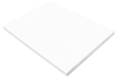 Prang (Formerly SunWorks) Construction Paper, Bright White, 18" x 24", 100 Sheets