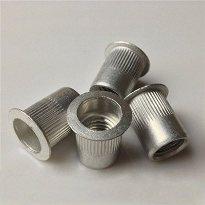 Rivet Nut Rivnut Insert Threaded Nutsert Aluminum 25xM4,25xM5,25xM6,25xM8 100pcs