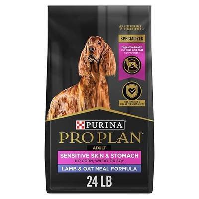 Purina Pro Plan Sensitive Skin and Sensitive Stomach Dog Food Lamb and Oat Meal Formula - 24 lb. Bag