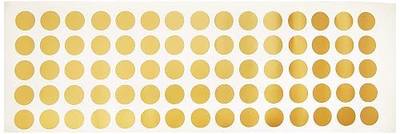 Innovative Stencils Polka Dot Wall Decal Nursery Kids Room Peel and Stick Removable Sticker Circle Pattern Decor #1326 (2" (100 Dots), Black)