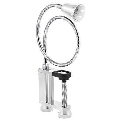 BBQ Grill Lights Magnetic Base Super-Bright LED Lights-360 Degree Flexible Gooseneck, Weather Resistant, Task Lighting Barbecue Grilling Gifts for Men Dad Husband (Silver, 1 Pack)