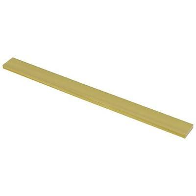 1" x 1" C360 Brass Square BAR 5" Long Solid 1.00" Flat Mill Stock H02