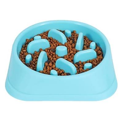 JASGOOD Dog Feeder Slow Eating Pet Bowl Eco-Friendly Non-Toxic Preventing Choking Healthy Design Bowl for Dog Pet Stop Bloat Bowl