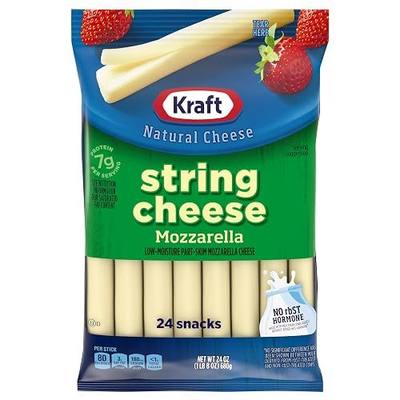 Kraft String Cheese Mozzarella Cheese Snacks (24 ct Sticks)