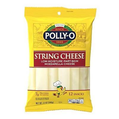 Polly-O Mozzarella String Cheese, 12 Count