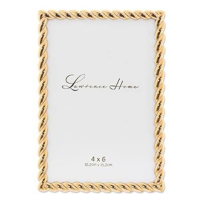 Lawrence Frames 4x6 Golden Rope Picture Frame (712046)