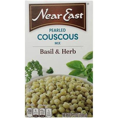 Near East Pearled Couscous, Basil & Herb, 5 oz