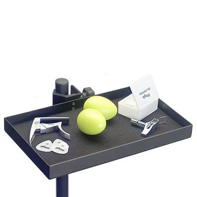 STAGG ACTR-2515 BK Accessory Tray with Clamp for Stand