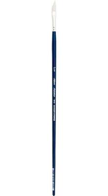 Silver Brush 1912 Bristlon Dagger Striper Brush for Acrylic and Oil Paintings, Size 1/4 Inch, Long Handle, Cobalt Blue
