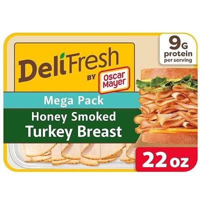 Oscar Mayer Deli Fresh, Honey Smoked Turkey Breast, 22 oz Mega Pack
