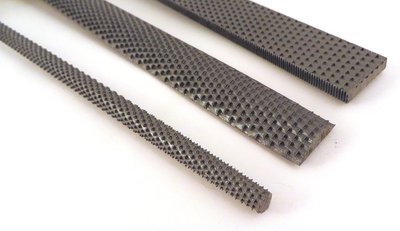 Narex 3 Piece Set Round Rattail, Half Round and Rectangular 200 mm Cabinetmaker Wood Course Cut Rasp 854202