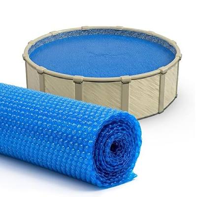 Sun2Solar Blue 21 ft Round Pool Solar Cover | 16 Mil | Heat Retaining | Thermal Heating Blanket for Inground & Above Ground Swimming Pools | 1600 Series Includes 6-Pack of Heavy-Duty Grommets