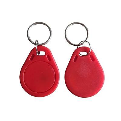 YARONGTECH 13.56MHZ ISO14443A rfid Key fob - Red color (pack of 10)