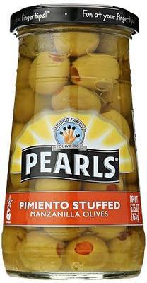 MUSCO Pearls Manzanilla Green Olives Jar, 5.75 oz