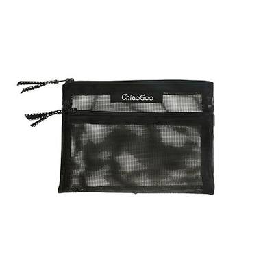 ChiaoGoo Accessory Pocket-Pouch, Acrylic, Black, 0.27 x 6.4 x 6.4 cm