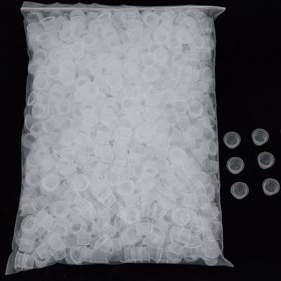 Ink Caps,1000pcs Disposable Tattoo Ink Caps Medium 13mm Tattoo Supplies for Tattoo Ink