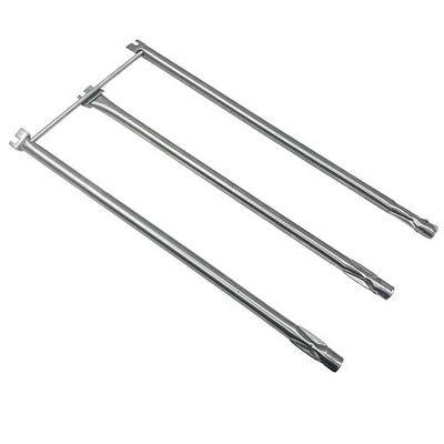 Parts DA107 7508 Stainless Steel 3 Burner Tubes fits for Weber Genesis Silver B & C, Spirit 700 & Genesis Gold B/C (2002+), Spirit E-310 & E-320 (2007-2012) Gas Grills with Side Control