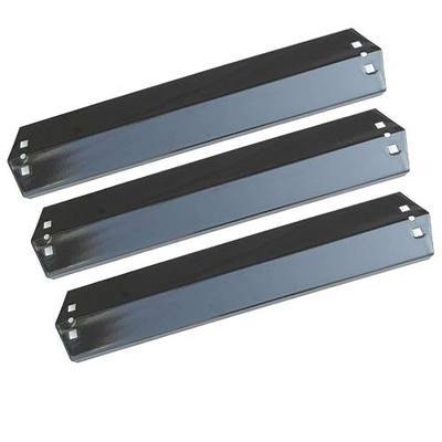 Parts DP105 (3-Pack) 18 15/16 x 3 7/8 Inch Porcelain Steel Heat Plates Replacement for CharGriller 3001,3008,3030,4000,5050,5252, for King Griller 3008,5252 Gas Grill