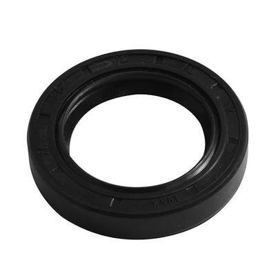 uxcell Oil Seal, TC 35mm x 52mm x 10mm Nitrile Rubber Cover Double Lip with Spring for Mechanical Motive Axle Shaft, Black Pack of 1