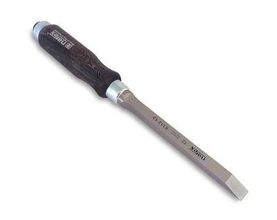 Narex Czech Steel Professional Woodworking Cabinetmakers Mortise Chisel with Stained European Beech Wood Handle Sizes from 4 mm to 12 mm 811205-811212 (12 mm - 1/2")