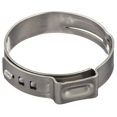 Size 1-1/2" (38.5 mm) Oetiker Stepless Ear Clamps, 10-Pack Single Ear Hose Clamps, Pack of 10