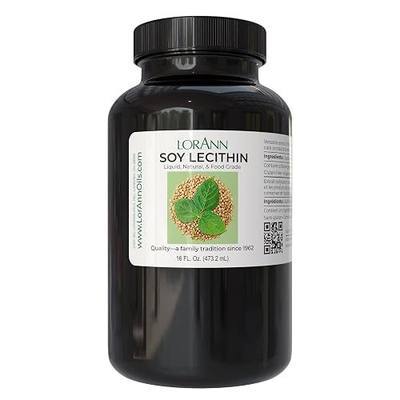 LorAnn Natural Liquid Soy Lecithin, 16 Ounce