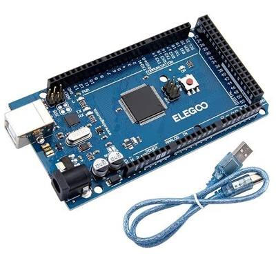 ELEGOO MEGA R3 Board ATmega 2560 + USB Cable Compatible with Arduino IDE Projects RoHS Compliant