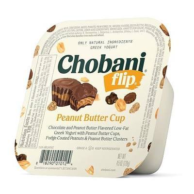 Chobani® Flip® Low-Fat Greek Yogurt Chocolate Peanut Butter Cup 4.5oz