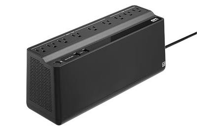 APC UPS Battery Backup & Surge Protector with USB Charger, 850 VA Uninterruptible Power Supply (BE850M2), Black | 850va/450w Ups, 9 Outlets, 2 USB Ports, 354j Surge Protection, 3-Year Warranty