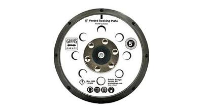 Griot's Garage 5" Vented Backing Plate