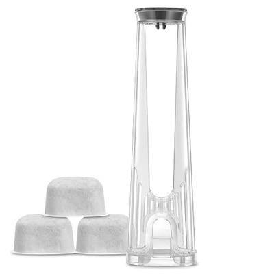 K2.0 Tall Handle Water Filter Replacement Starter Kit for Keurig 2.0 with 3 Charcoal Water Filter Cartridges