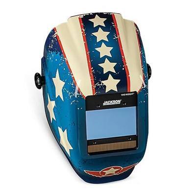 Jackson Safety Insight ADF Welding Helmet - Ultra Lightweight, Auto Darkening Welding Hood with HLX Shell Design - ANSI Z87.1 & CSA Z94.3