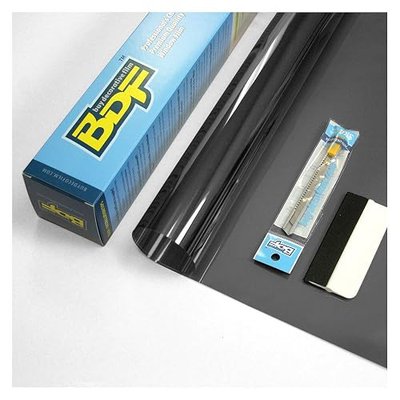 BDF EXNA20 Exterior Window Film Daytime Privacy and Heat Control Natural Black 20 (Dark) - 24in X 24ft