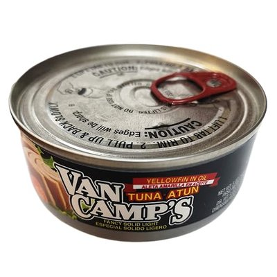 Van Camp's Yellowfin Tuna in Oil (Pack of 6)